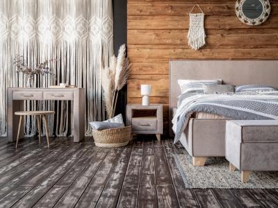 Кровать Райтон Hygge Simple 180×220 Ткань: Велюр (Лофти Бежевый) фото #4