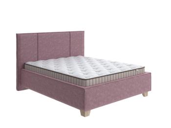 Кровать Райтон Hygge Line 180×220 Ткань: Велюр (Gratta 6 Ягодный мусс)