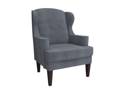 Кресло Орматек Grand (Ткань: Велюр Forest 17 Серый) 79x76 фото #1