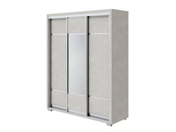 Шкаф Орматек Шкаф-купе 3х дв Orma Soft 2 (1 зеркало) (Ткань: Рогожка Levis 12 Лён) 177x60