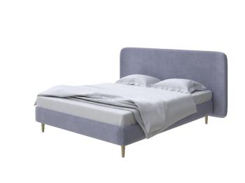 Мягкая Кровать Орматек Lorena (Ткань: Велюр Casa Благородный серый) 140x220