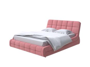 Мягкая Кровать Орматек Corso-6 (Ткань: Велюр Ultra Ягодный сорбет) 140x190