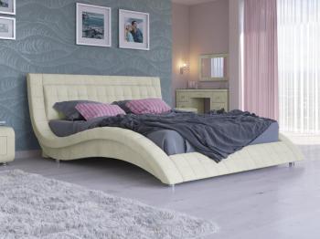 Мягкая Кровать Орматек Атлантико (Ткань: Велюр Лофти Лён) 160x200