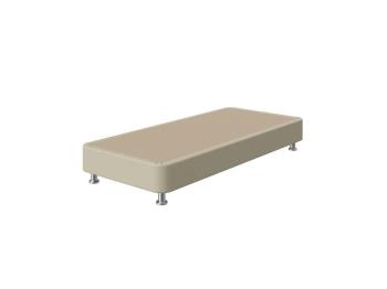 Мягкая Кровать BoxSpring Home (Экокожа Кремовый) 180x200