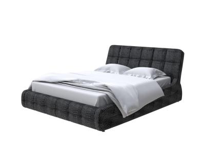 Мягкая Кровать Орматек Corso-6 (Экокожа Кайман черный) 180x200 фото #1