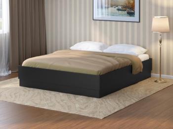 Кровать Орматек Короб с п/м с бортами (ЛДСП Черный) 120x200