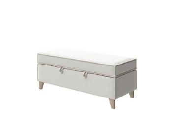 Банкетка Райтон Hygge 119×46×48 Искусственная шерсть (Лама Лён)