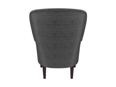 Кресло Орматек Elegance (Искусственная шерсть Лама Темно-серый) 87x88 фото #2