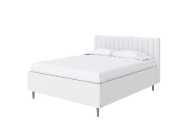 Мягкая Кровать Орматек Madison Lite с бельевым ящиком (Экокожа Белый) 200x220