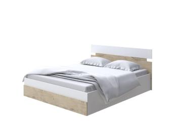Кровать Milton с подъемным механизмом (ЛДСП Белый/Бунратти) 140x200