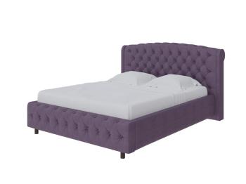 Кровать Salvatore (Ткань: Велюр Лофти Слива) 160x220