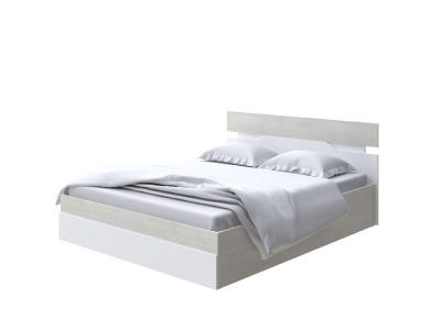 Кровать Milton с подъемным механизмом (ЛДСП Дуб Шамони светлый/Белый) 160x200 фото #1