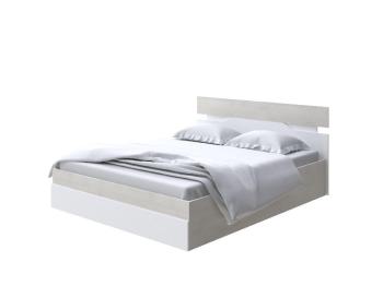 Кровать Milton с подъемным механизмом (ЛДСП Дуб Шамони светлый/Белый) 160x200