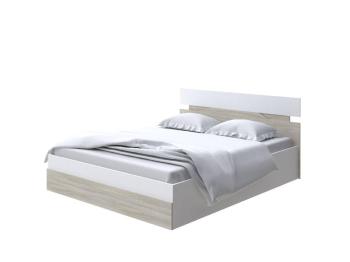 Кровать Milton с подъемным механизмом (ЛДСП Белый/Ясень Шимо светлый) 90x200