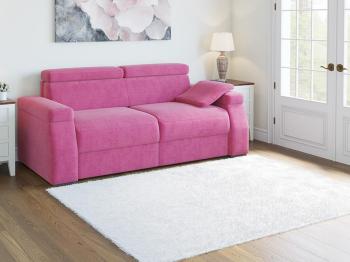 Орматек Диван-кровать Synergy Ergo (Ткань: Велюр Soft 20 Розовый) 160x196