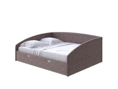 Мягкая Кровать Орматек Bono (Ткань: Велюр Gratta 8 Брауни) 160x200 фото #1