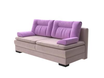 Орматек Диван-кровать Easy Home Middle (Ткань: Велюр Shaggy Mocca/Shaggy Lilac) 150x200 фото #1