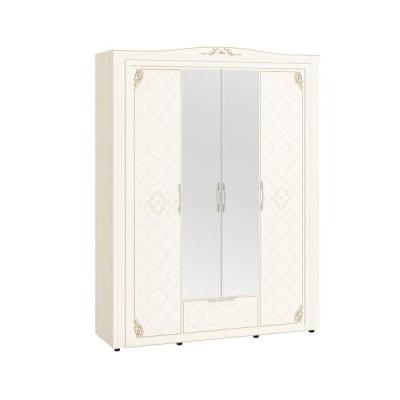 Шкаф четырехдверный с зеркалом 99.14 Версаль DaVita мебель фото #1