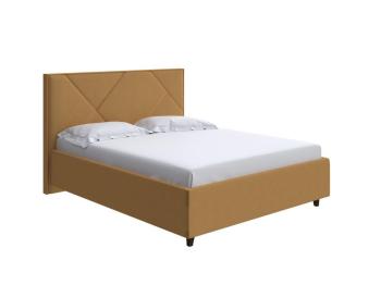 Кровать Райтон Tessera Grand 80×190 Ткань: Велюр (Scandi Cotton 18 Шафран)
