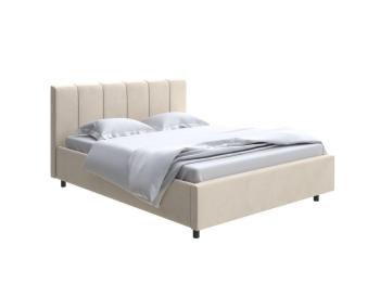 Кровать Райтон Nuvola-7 NEW 200×200 Ткань: Велюр (Ultra Песочный)