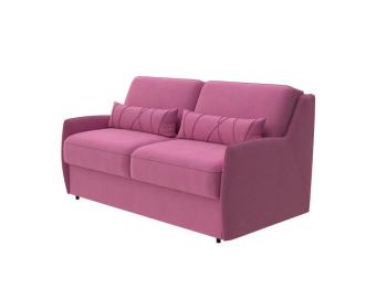 Орматек Диван-кровать Synergy Slim (Ткань: Велюр Soft 20 Розовый) 140x196