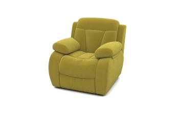Кресло Орматек с ящиком Манчестер (Ткань: Экозамша Breeze Yellow) 106x104