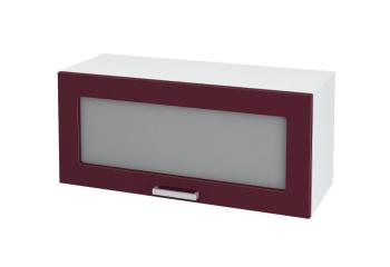 Шкаф Кремона горизонтальный со стеклом ШВГС 800 (фрезеровка снизу)