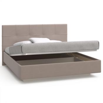 Кровать двуспальная Molle с подъемным механизмом 180х200 Rimini Ice