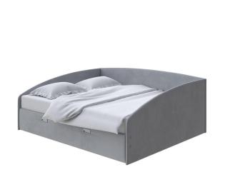 Мягкая Кровать Орматек Bono (Ткань: Велюр Ultra Осенний туман) 80x190