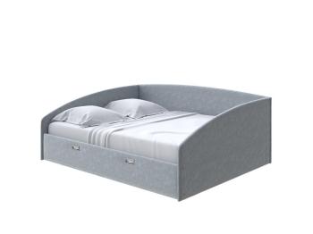 Мягкая Кровать Орматек Bono (Ткань: Велюр Gratta 3 Утренний туман) 160x190