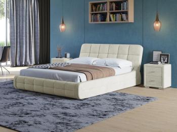 Мягкая Кровать Орматек Corso-6 (Ткань: Велюр Лофти Лён) 160x200