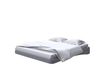 Мягкая Кровать Орматек Парящее основание (Искусственная шерсть Лама Темно-серый) 90x200