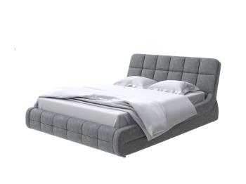 Мягкая Кровать Орматек Corso-6 (Ткань: Велюр Gratta 4 Серый космос) 160x190