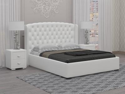 Мягкая Кровать Орматек Dario Classic (Экокожа Белый) 180x200 фото #1