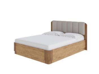 Кровать Орматек Wood Home Lite 2 с подъемным механизмом (ЛДСП Бунратти+ткань ЛДСП Бунратти/Антик (сосна)/Diva Нюд) 80x220