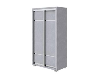 Шкаф Орматек Шкаф-купе 2х дв Orma Soft 2 (без зеркал) (Ткань: Рогожка Levis 83 Светло-Серый) 119x60