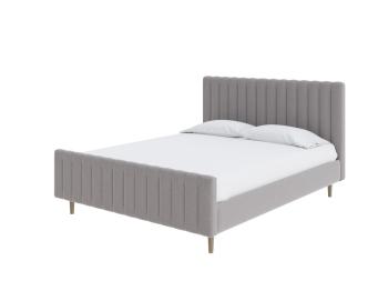 Мягкая Кровать Орматек Madison (Искусственная шерсть Лама Светло-серый) 160x200