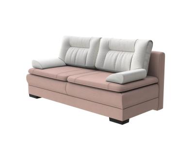 Орматек Диван-кровать Easy Home Hard (Ткань: Велюр Enigma 19 Коричневый/Enigma 2 Бежевый) 150x200 фото #1