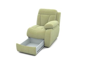 Кресло Орматек Модуль Манчестер с ящиком (правый) (Ткань: Велюр Felicita 02) 83x104