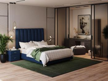 Спальная система Astra Light 160×190 Ткань: Рогожка (Тетра Голубой)