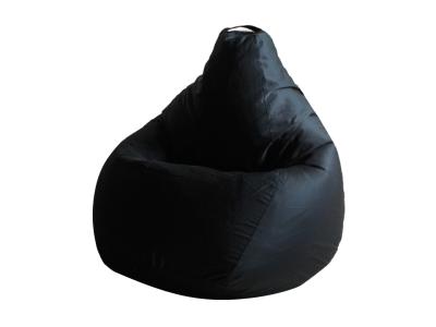 Кресло Кресло-мешок King (Ткань Фьюжн Черный) 85x85 фото #1