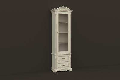 Витрина книжная с нижними ящиками (700х490х2210), эмаль фото #1