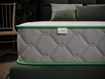 Мягкая Кровать Орматек Alba c ПМ (Экокожа Athens Светло-бежевый) 140x200