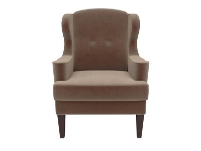 Кресло Орматек Grand (Ткань: Велюр Shaggy Java (светло-коричневый)) 79x76 фото #3