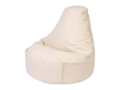 Кресло Кресло-мешок Form (Экокожа Бежевый) 90x90 фото #1