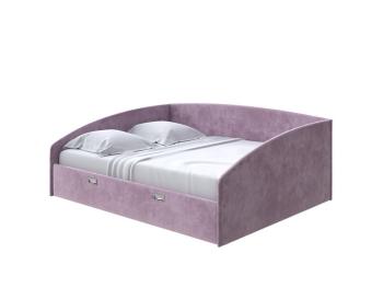 Мягкая Кровать Орматек Bono (Ткань: Велюр Лофти Слива) 120x200