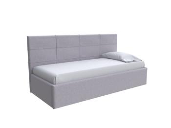 Кровать Райтон Life Junior софа (без основания) 80×190 Ткань: Рогожка (Firmino Речной перламутр)