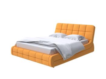 Мягкая Кровать Орматек Corso-6 (Ткань: Велюр Scandi Cotton 18 Шафран) 160x190