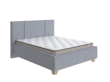 Кровать Райтон Hygge Line 80×220 Ткань: Рогожка (Levis 83 Светло-Серый)