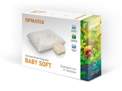Подушка Орматек Baby Soft (Детский трикотаж Cotton Little) 32x48 фото #3
